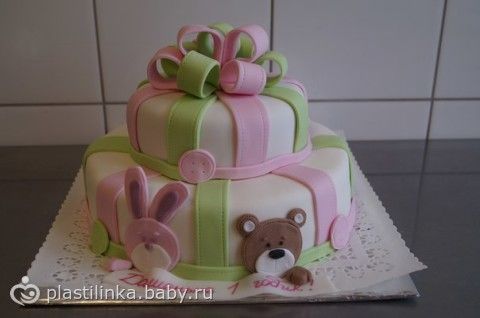 Торт из мастики для девочки 6 лет своими руками