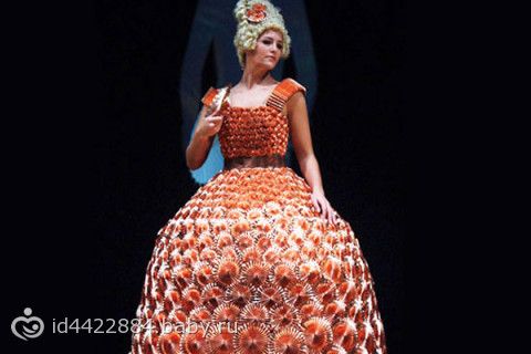 Десятка самых креативных свадебных платьев)), мулатка в свадебном