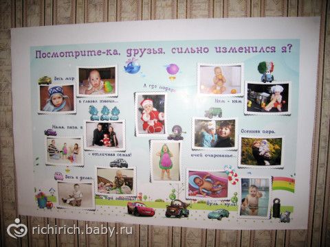 Поздравления с днем рождения на плакате с фото