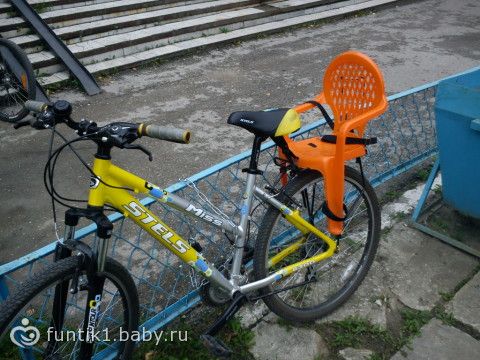 Как сделать велокресло на раму Как сделать велокресло на раму