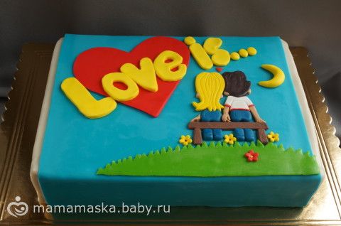 Как сделать торт love is