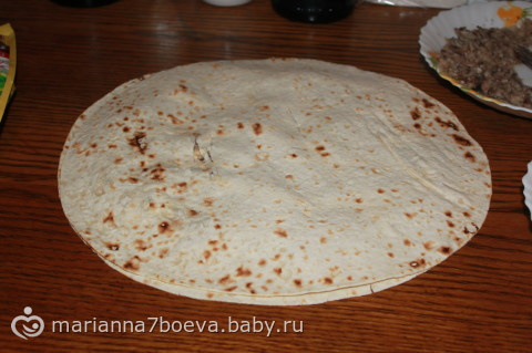 Рулет на закуску Фоторецепт