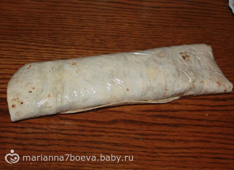 Рулет на закуску Фоторецепт