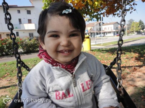Фото дочурки. Месяц как дома!