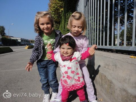Фото дочурки. Месяц как дома!