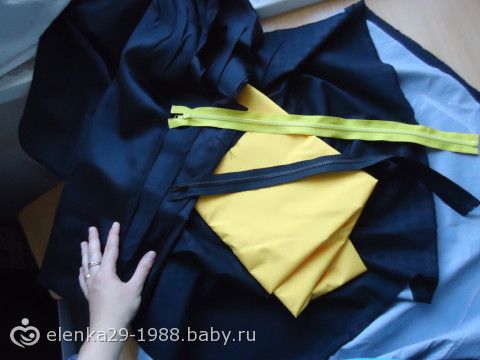 Костюм сынуле на синтепоне!
