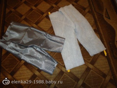 Костюм сынуле на синтепоне!