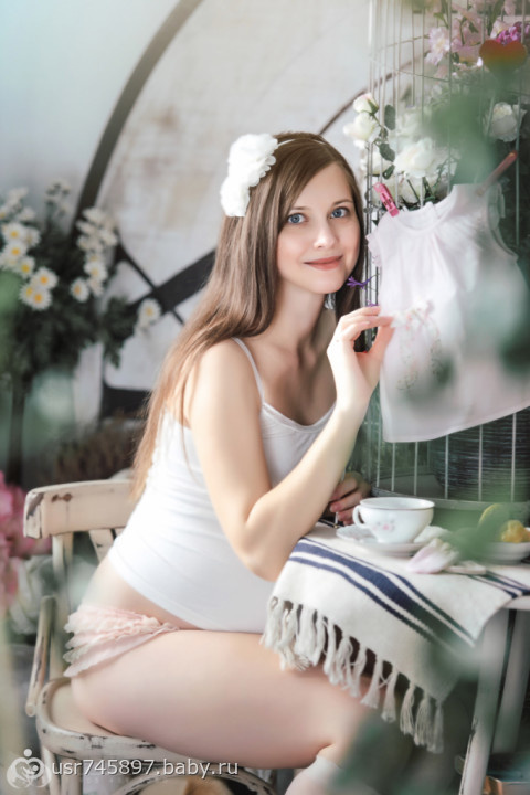 Фотосессия с животиком =)