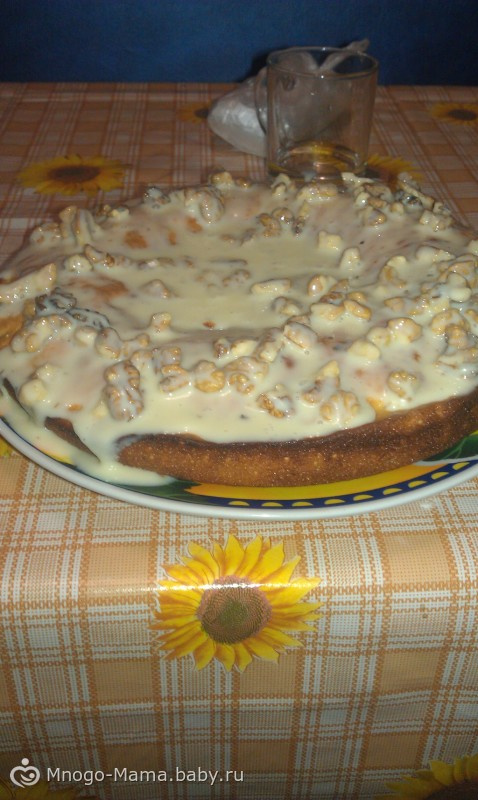 Быстрый тортик! Только,что испекла!