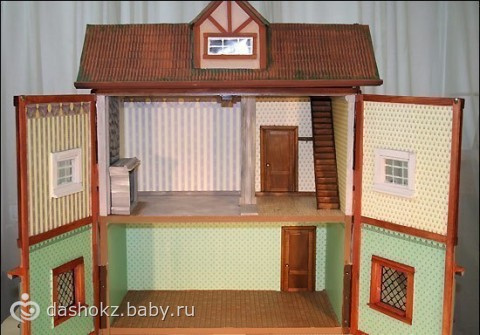 Кукольный домик из полки
