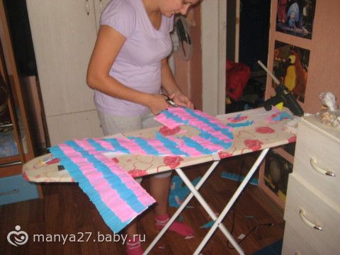 Как сделать цифру 3 из бумаги Как сделать цифру 3 из бумаги