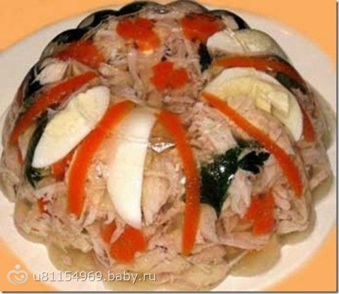 Вкусный холодец из курицы рецепт с фото