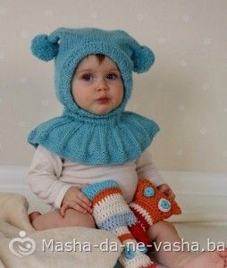 Вязаные шапочки для маленьких детей