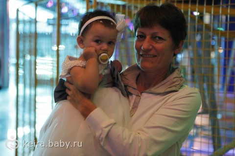 Доченьке 1 годик!!! Часть вторая. Отмечали в кафе…