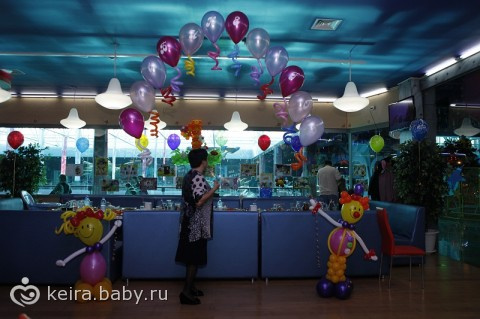 Доченьке 1 годик!!! Часть вторая. Отмечали в кафе…