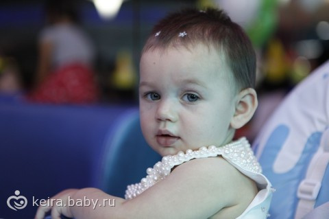 Доченьке 1 годик!!! Часть вторая. Отмечали в кафе…