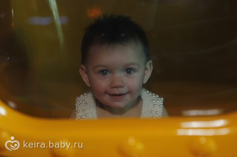 Доченьке 1 годик!!! Часть вторая. Отмечали в кафе…