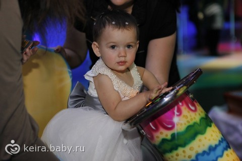 Доченьке 1 годик!!! Часть вторая. Отмечали в кафе…