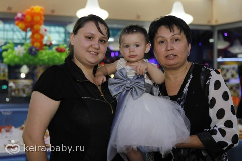 Доченьке 1 годик!!! Часть вторая. Отмечали в кафе…